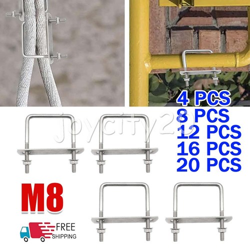 Square bolts 40mm inner - square, u-bolts
