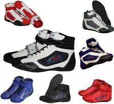Adult Karting / Race/Rally/Track Boots with Synthetic Leather/Suede & Mash panel