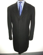 CASHMERE CROMBIE OVERCOAT