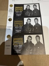 Oasis Live ‘25 World Tour Souvenir Ticket - NEW