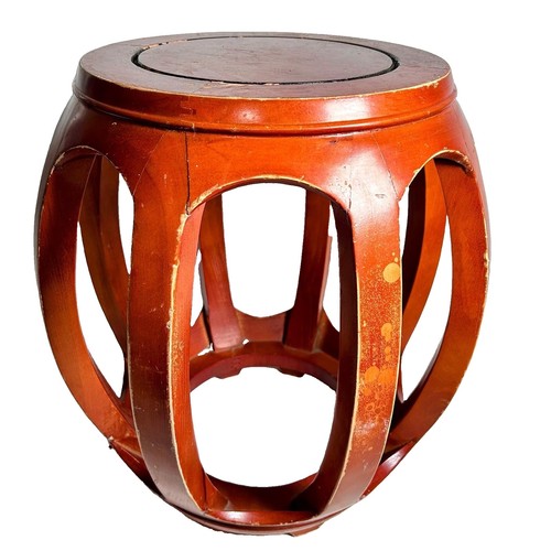 Vintage wooden chinese - wooden, barrel