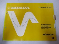 TLM200R Parts List 3rd Edition