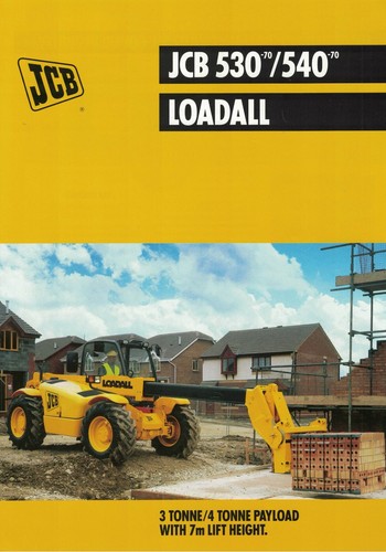 Jcb 530 540 loadall - 530-70, 540-70