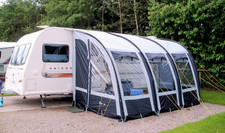 Dorema Starcamp Magnum 390 Caravan Porch Awning + Poles VGC