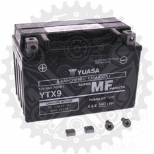Yuasa Battery YTX9 WET Mainten Compatible With Suzuki GSX 750 Inazuma 1998-2006