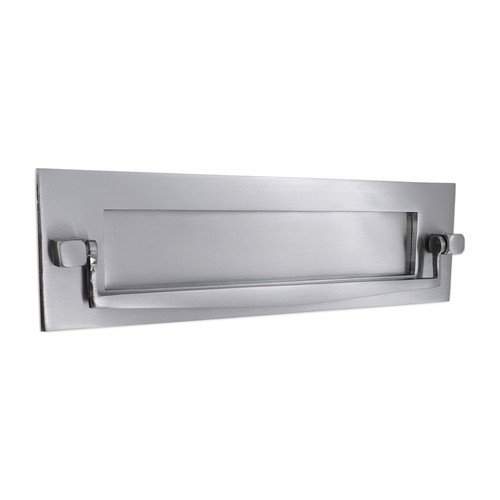 Letter plate with door knocker - letter,