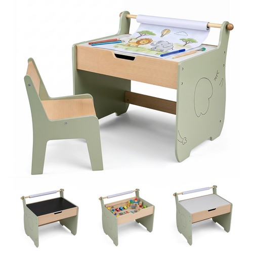 Kids art table and - art, chair