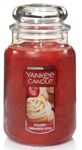 Sugared cinnamon apple - "sugared,