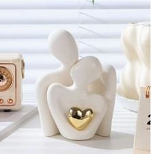 Modern Couple Statue with