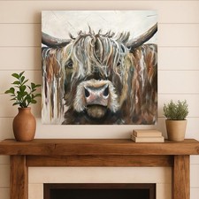 Original Highland Cow Painting