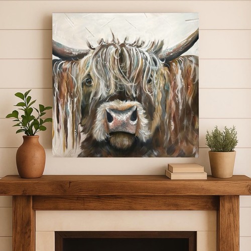 Original highland cow - original,
