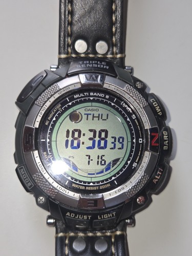 Casio pro trek solar radio