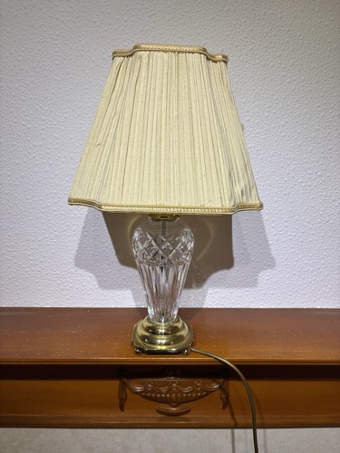 Waterford crystal table lamp - waterford,
