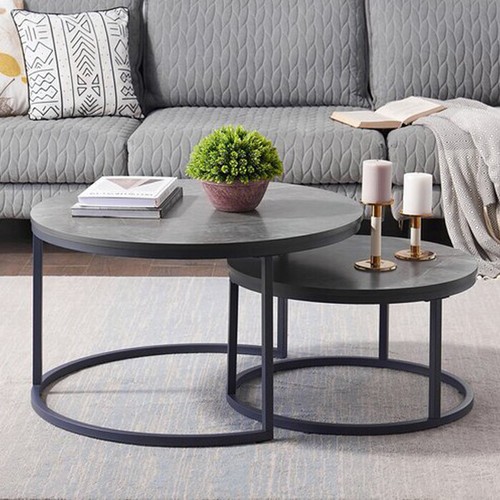 Rectangle round coffee table - rectangle/round,