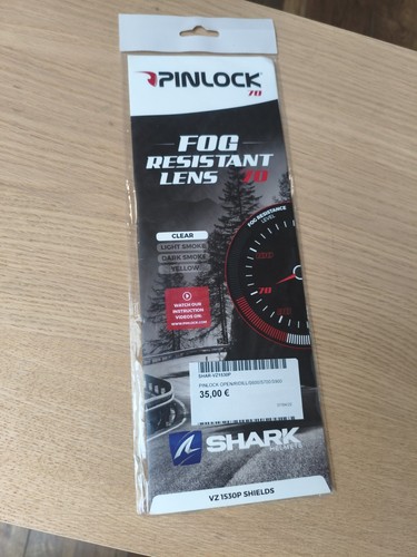 Pinlock shark vz1530p - pinlock, dks002