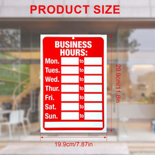 Open Closed Sign Set 3 Pack