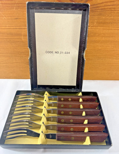 Vintage glo hill cake forks - glo-hill,