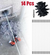 12Pcs Rod Soot Cleaning Shank