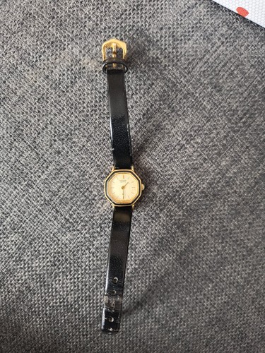 Vintage womens gold watch - vintage,