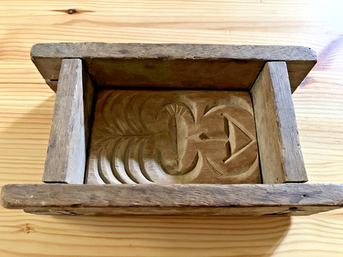 Antique butter mold - antique,