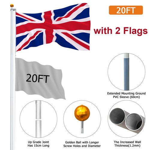 Sectional flagpole - sectional,
