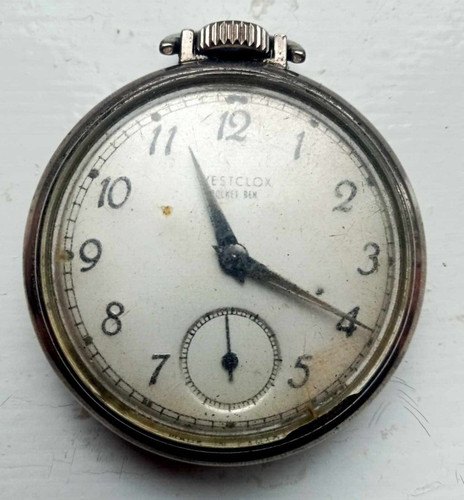 Antique 1930s westclox pocket - antique,