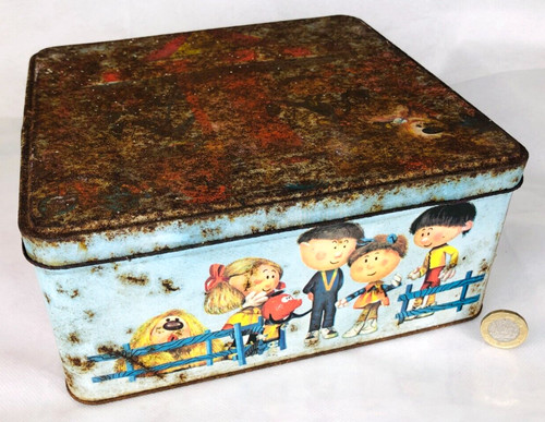 Advertising tin the magic - tin,