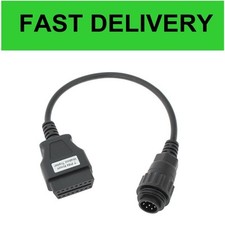 7 PIN KNORR TO OBD II DIAGNOSTIC CABLE  For Delphi, AUTOCOM, CDP tools
