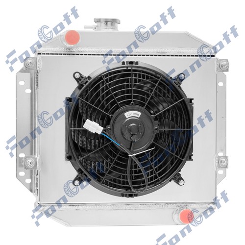 Row radiator shroud fan - row,
