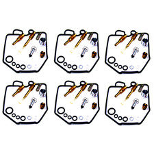 6x Carburetor Repair Kit for Honda CBX 1000 CBX1000 manufactured 1981-1982