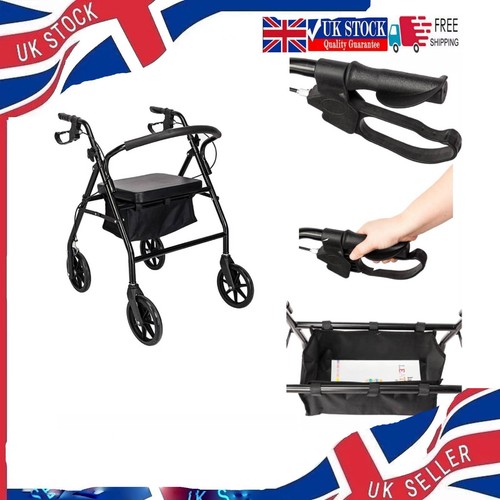 Foldable elder rollator - foldable,
