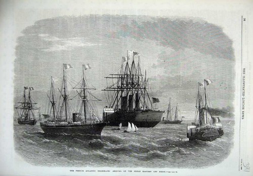 Old antique print 1869 - 1869, french