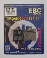 EBC Organic FRONT Disc Brake Pads (1 Set) APRILIA HABANA 50 (1999 to 2002)