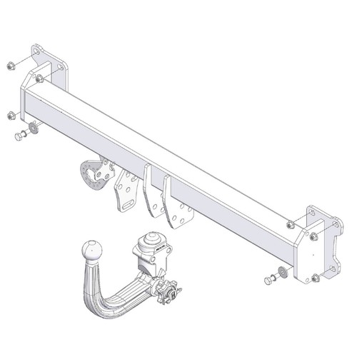 Westfalia towbar for volvo s60 - for,