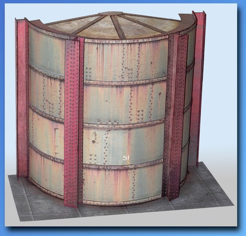 Industrial tank model kit - tank, 7mm