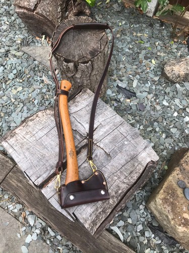 Handmade leather carrying - , rig