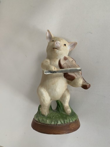 Milano porcelain pig figurine