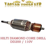 Hilti DD200 core drill armature 110v