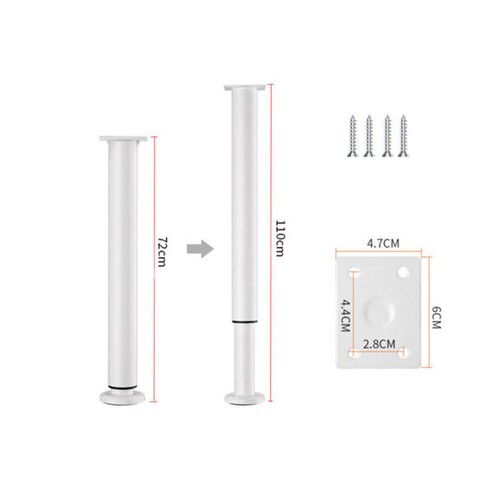 4pc 720 1100mm adjustable - 1-4pc,
