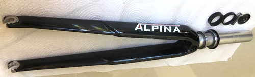 Alpina carbon fork black - carbon,