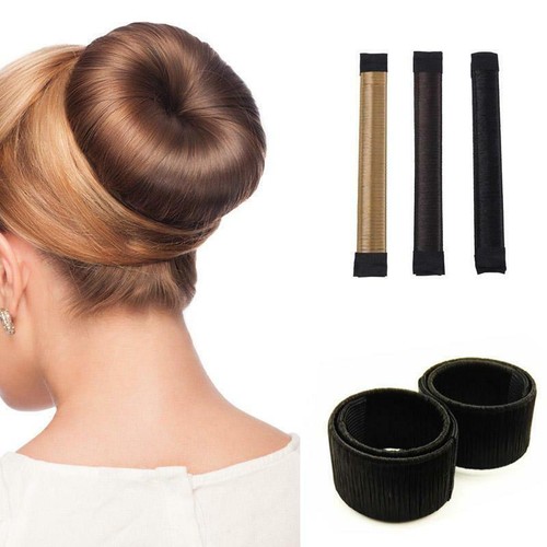 French hair bun magic bands - french,