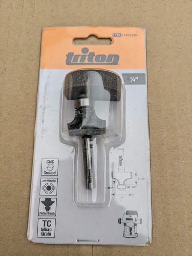 Triton round over router - 1/4",