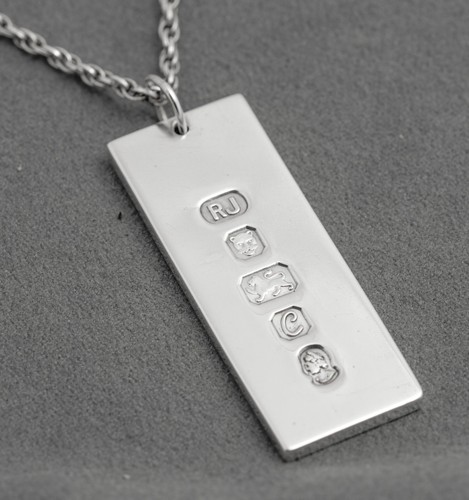 Vintage sterling silver ingot - vintage,
