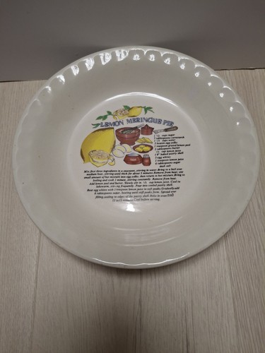 Vintage 80s lemon - lemon, meringue
