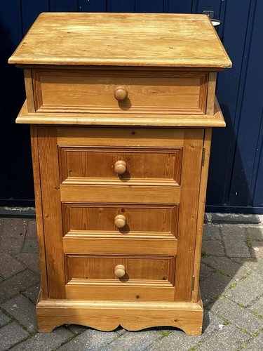 Vintage wooden solid pine - wooden,