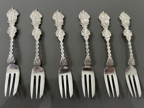 Dessert fork holland stamp - fork,