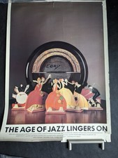 Poster of a Round EKCO Radio 23in by 17in Please read description & Photos.