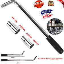 🔥Extendable Wheel Brace Wrench Telescopic 17 19 21 23MM Car Van Socket Tyre Nut
