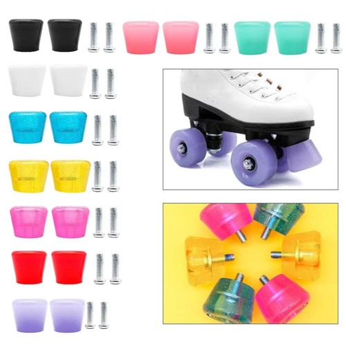 Anti slip roller skate brake - anti-slip,