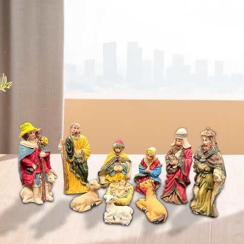 Nativity scene figurine - scene,